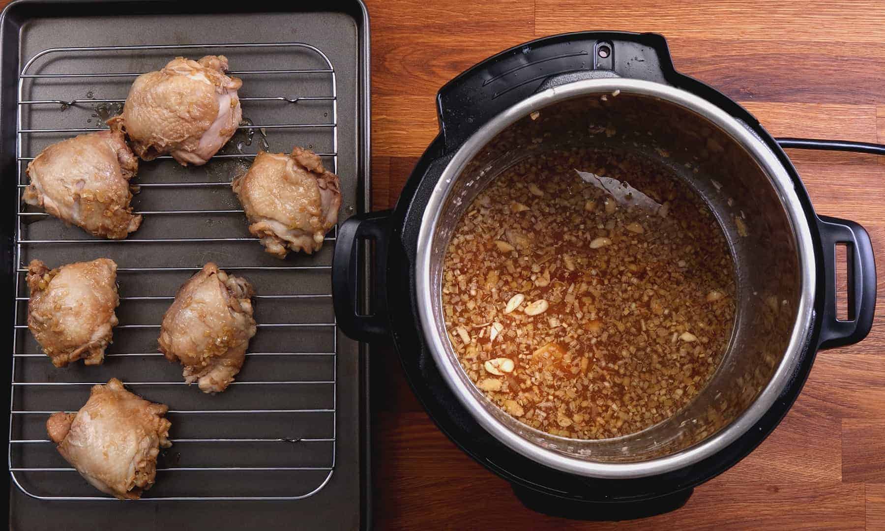 Instant Pot Lemongrass Chicken Tested by Amy + Jacky