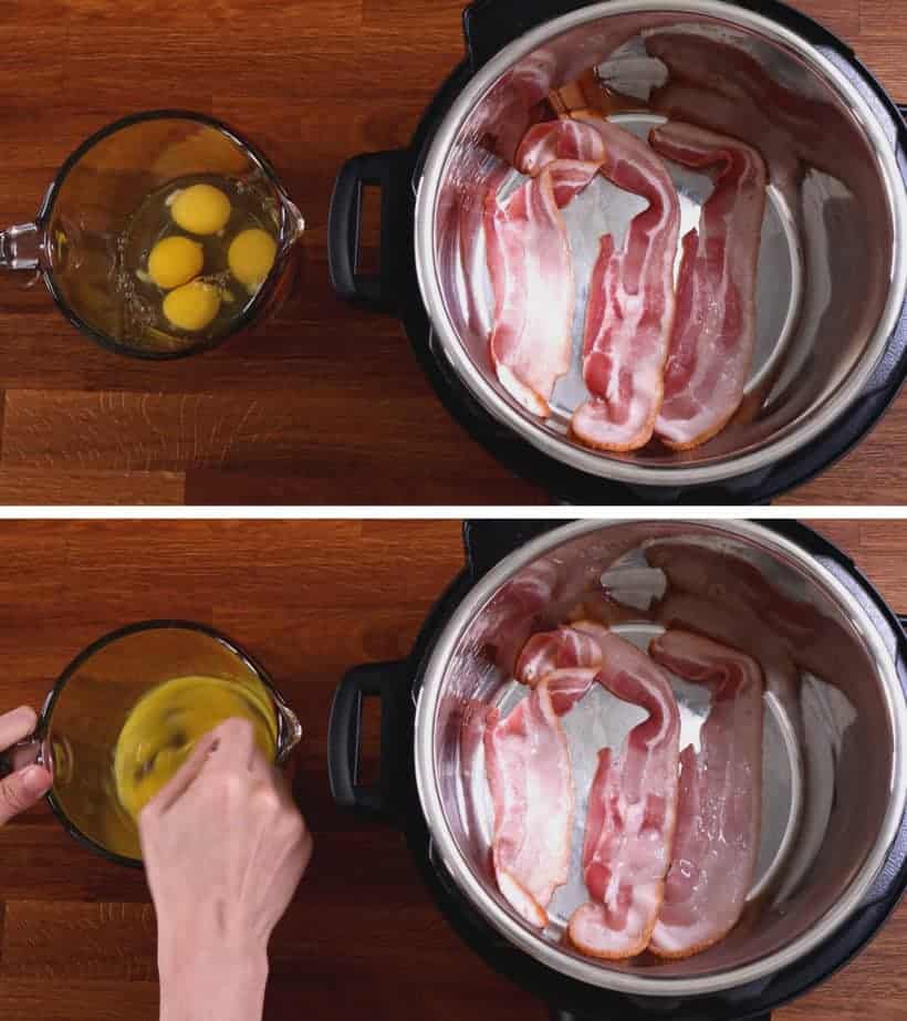 make egg bites mixture