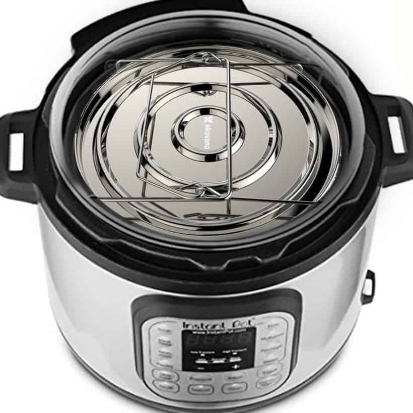 Stackable Stainless Steel Food Steamer Insert Pans Instant Pot Accessories Ve