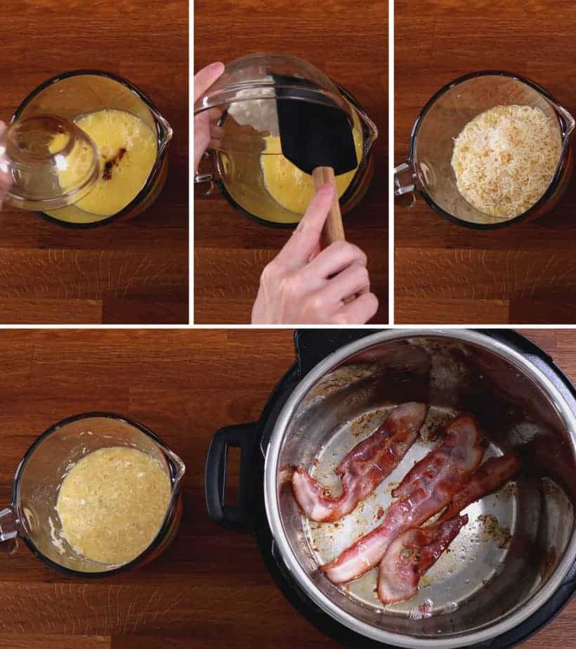 make egg bites mixture