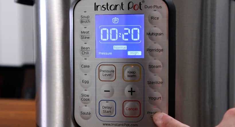 Instant Pot Pressure Cooker High Pressure 20 minutes  #AmyJacky #InstantPot #PressureCooker #recipe