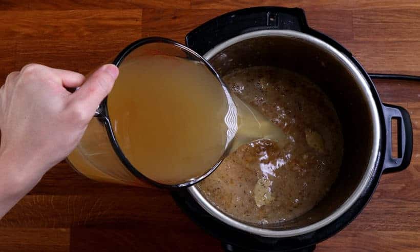 add fish sauce and unsalted chicken stock