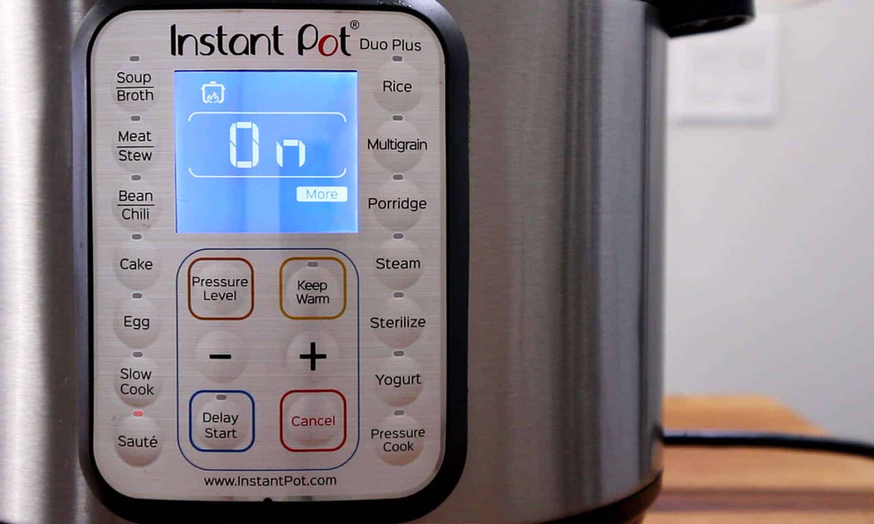 Instant Pot Saute More