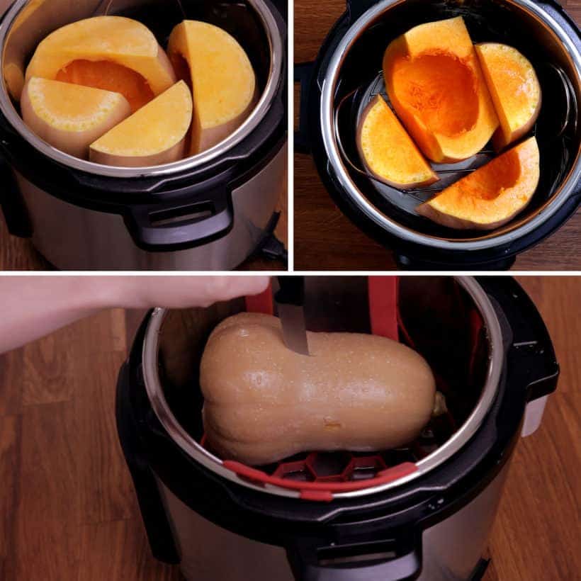 How to cook butternut squash in Instant Pot   #AmyJacky #InstantPot #PressureCooker #recipe #vegan #vegetarian #glutenfree 