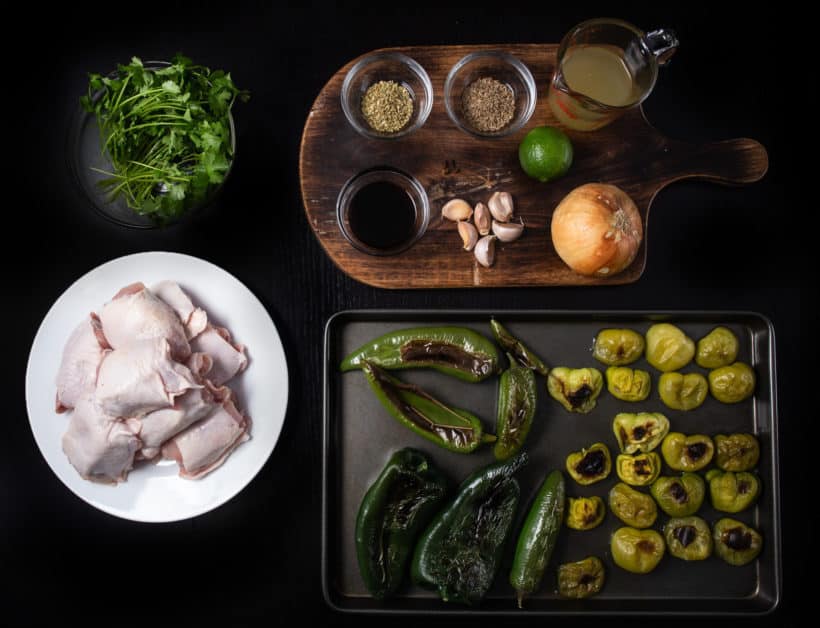 instant pot chili verde ingredients    #AmyJacky #InstantPot #PressureCooker #recipe #mexican #chicken