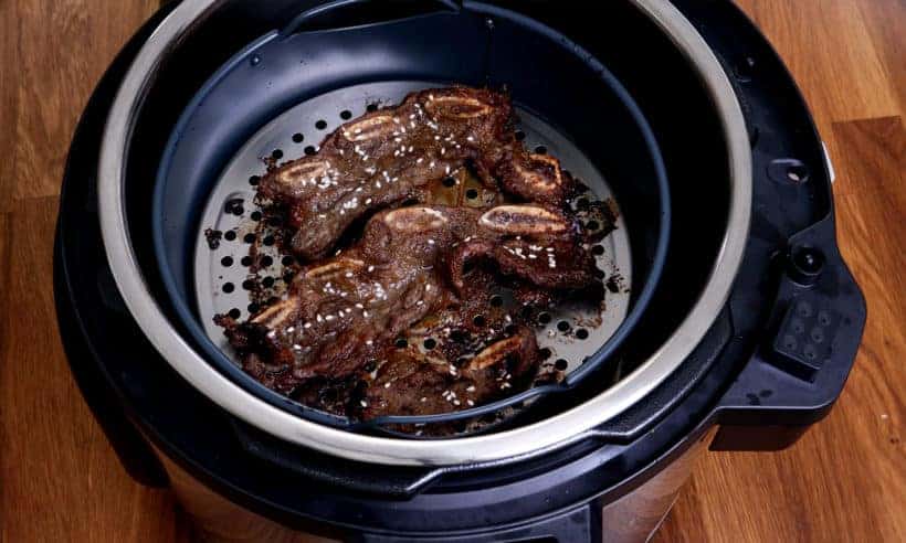 Air Fryer Kalbi  #AmyJacky #InstantPot #AirFryer #recipe #korean #asian #beef #ribs