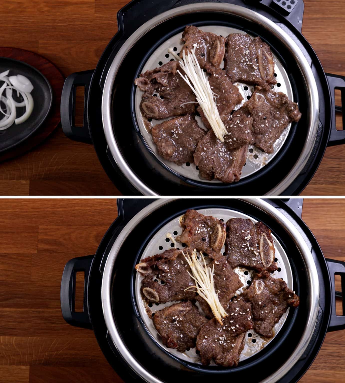 Instant Pot Korean BBQ Short Ribs (LA Galbi) Amy + Jacky