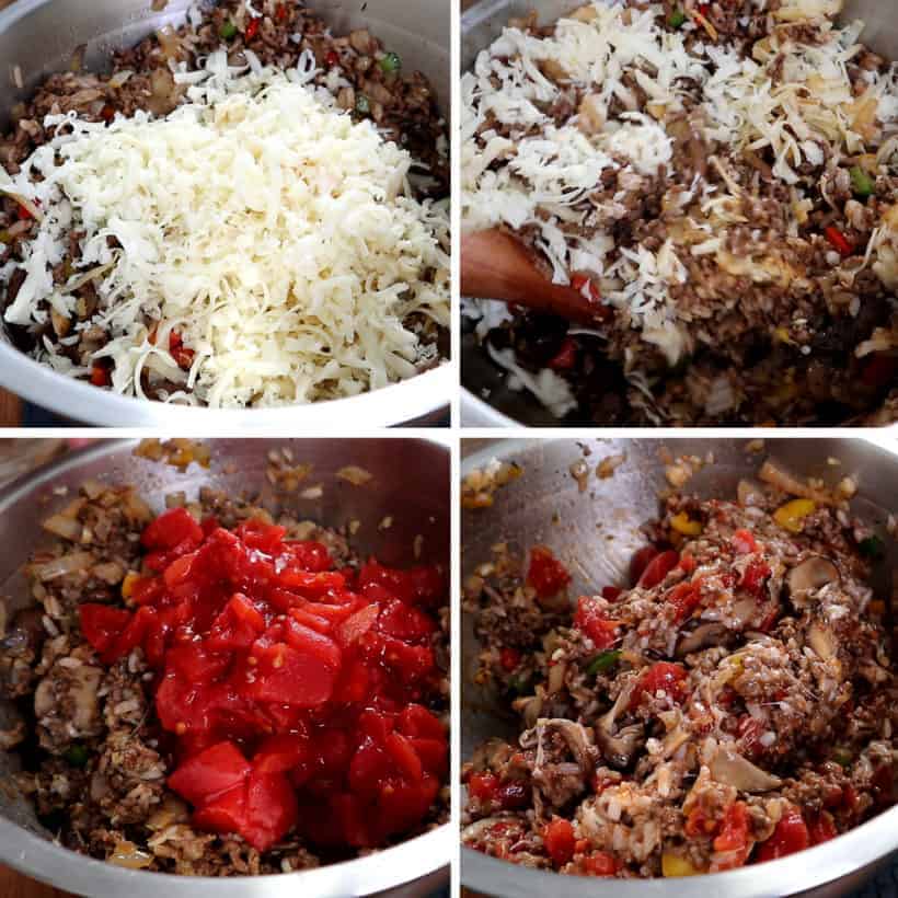how to make stuffed peppers  #AmyJacky #InstantPot #PressureCooker #recipe #peppers #beef #rice #cheese