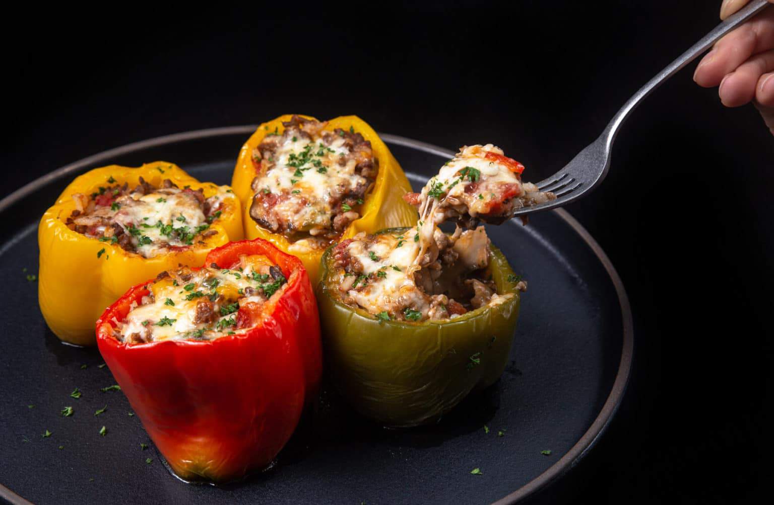 Instant Pot Stuffed Peppers Tested by Amy + Jacky