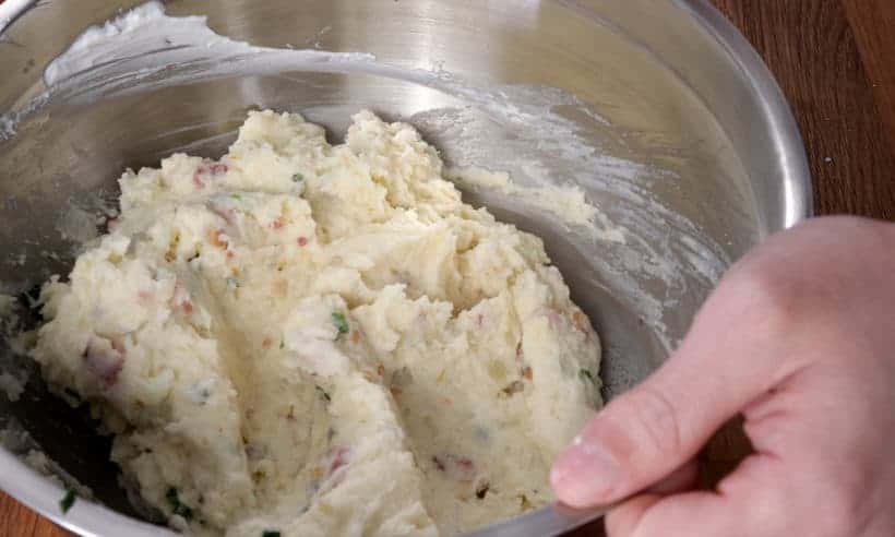 Making mashed potatoes for twice baked potatoes    #AmyJacky #InstantPot #PressureCooker #AirFryer #NinjaFoodi #sides #potatoes