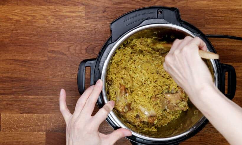 How to cook chicken biryani in Instant Pot