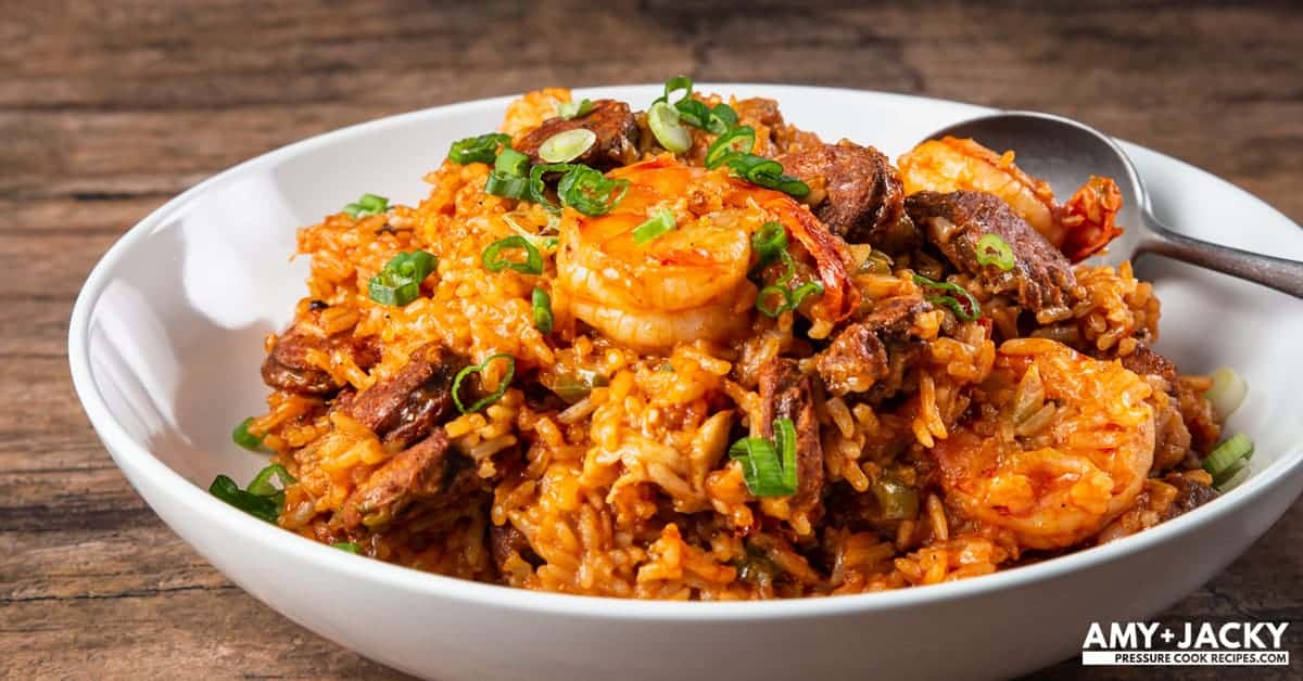 Instant Pot Jambalaya Tested by Amy + Jacky