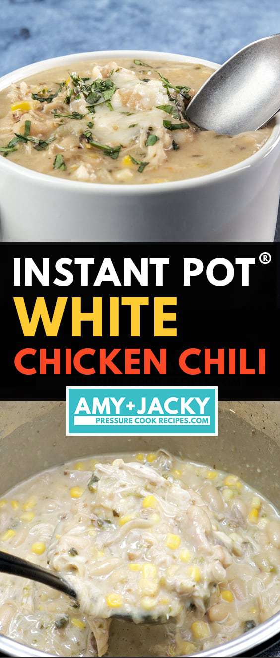 instant pot white chicken chili | white chicken chili instant pot | instant pot chicken chili | pressure cooker white chicken chili  #AmyJacky #InstantPot #PressureCooker #recipe #chicken