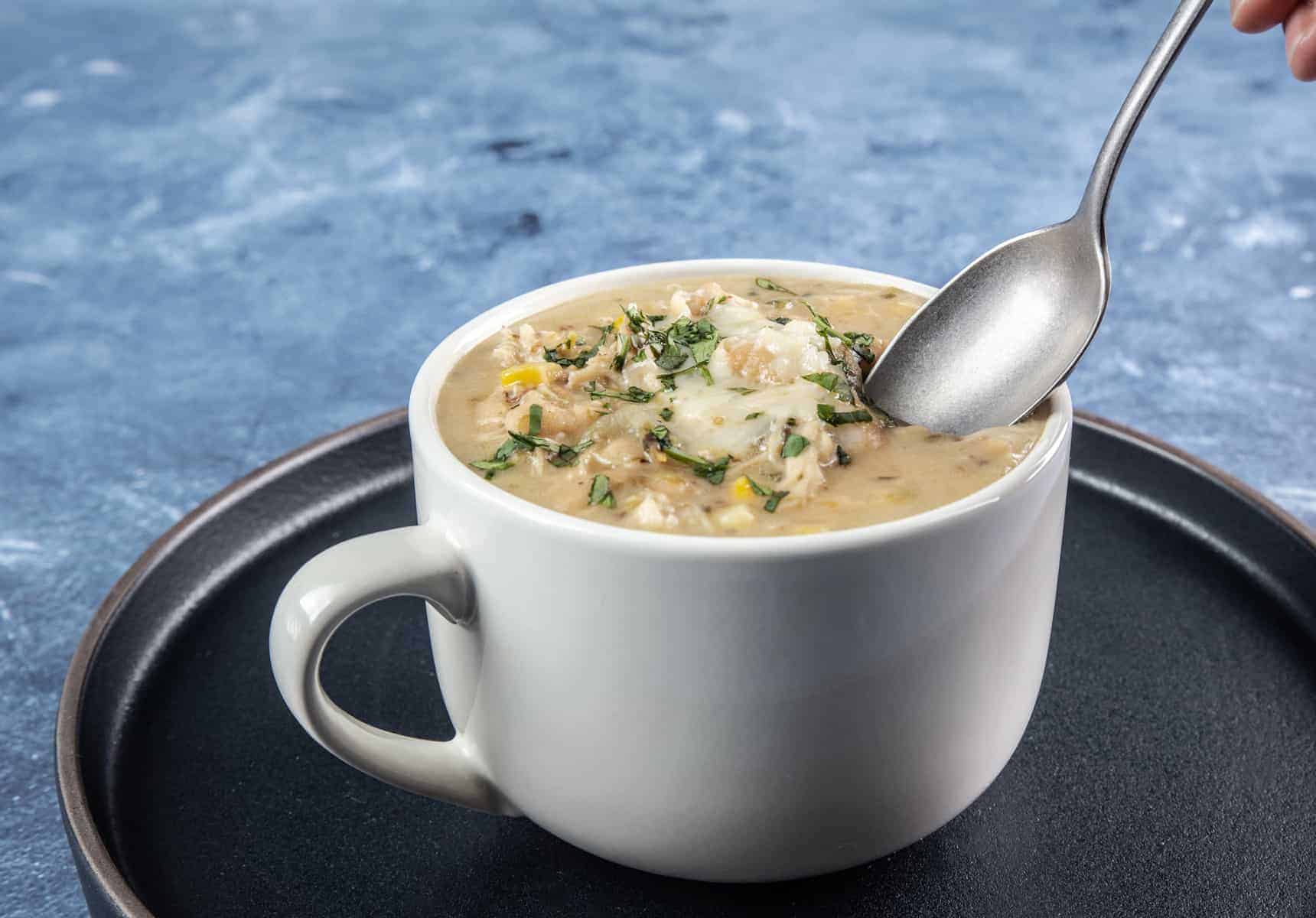 Instant Pot White Chicken Chili Recipe