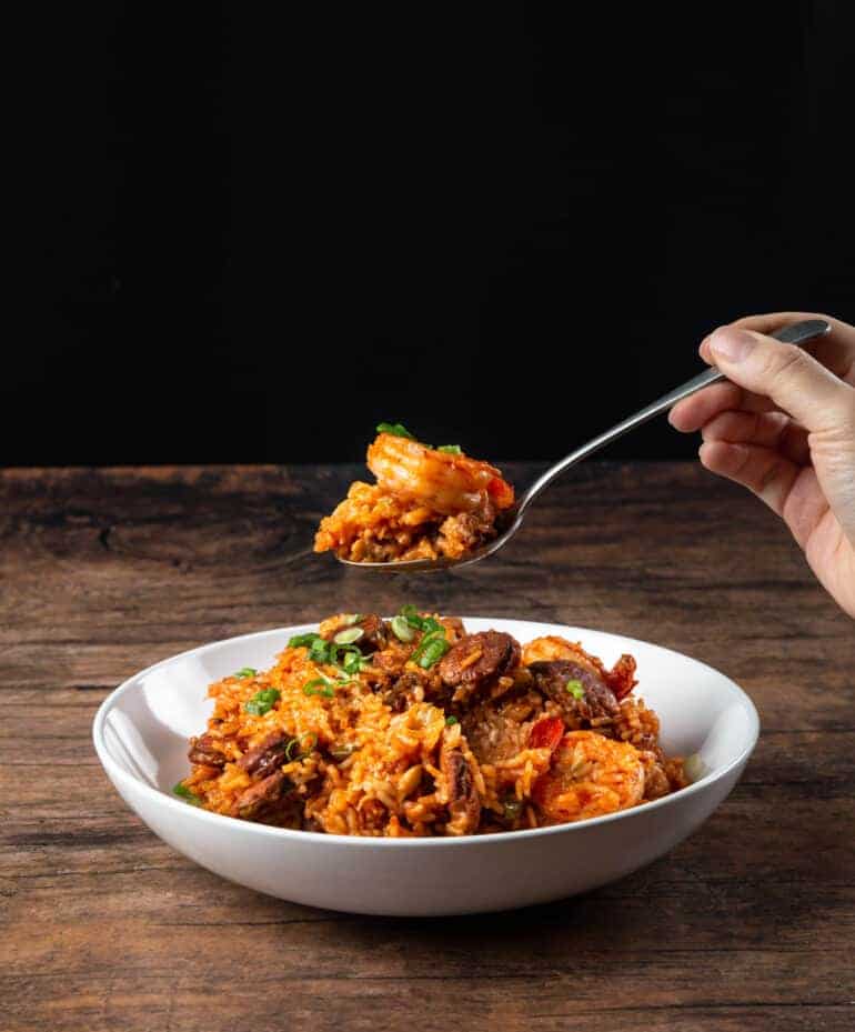 Instant Pot Jambalaya Tested by Amy + Jacky