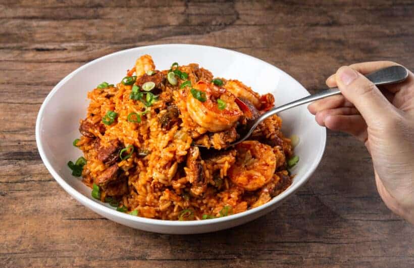 instant pot jambalaya | jambalaya instant pot | pressure cooker jambalaya | sausage jambalaya | chicken jambalaya | shrimp jambalaya  #AmyJacky #InstantPot #PressureCooker #recipe #chicken #sausage #shrimp #cajun #creole