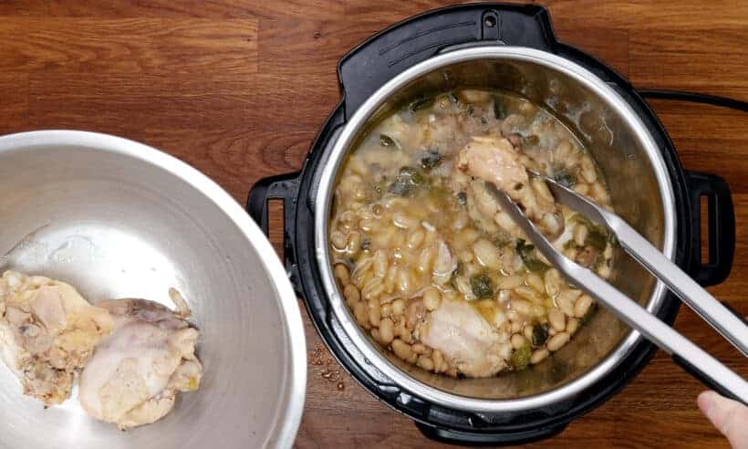 white chicken chili in pressure cooker    #AmyJacky #InstantPot #PressureCooker #recipe #chicken