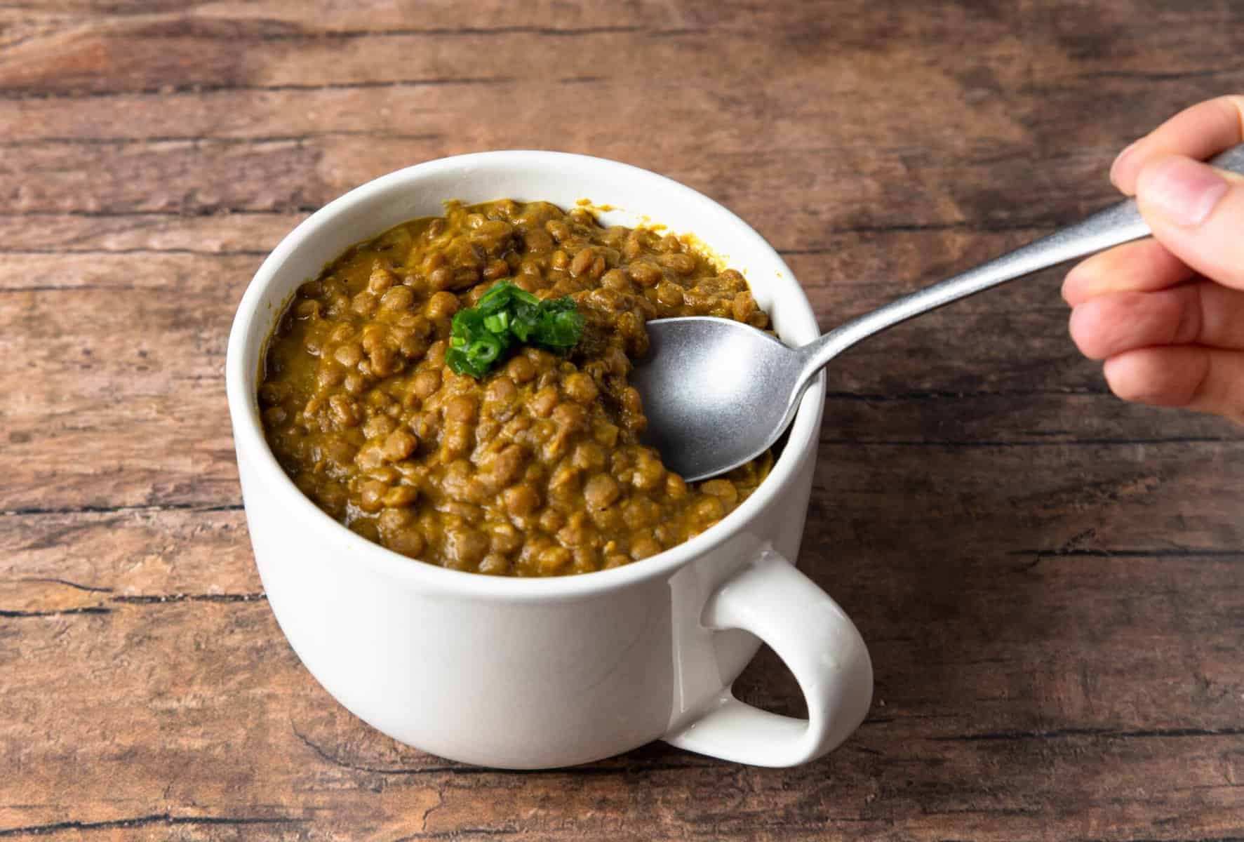Instant Pot Lentil Curry Tested by Amy + Jacky