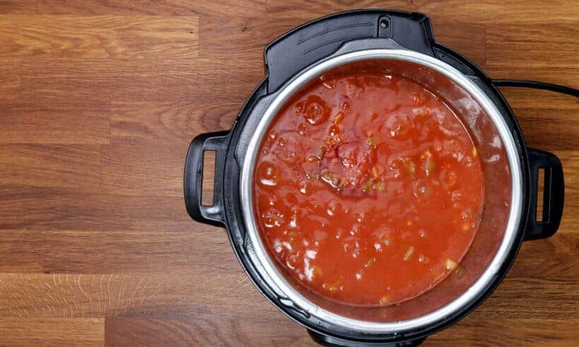 pressure cooked goulash