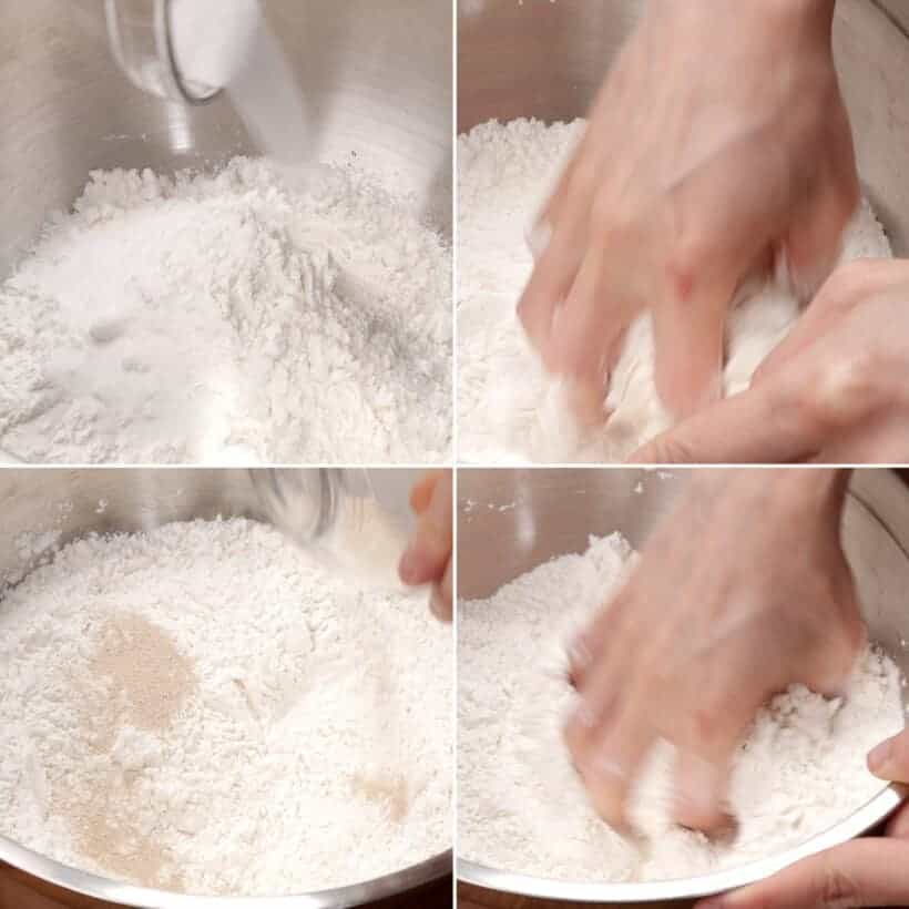 make bread dough  #AmyJacky #recipe #bread