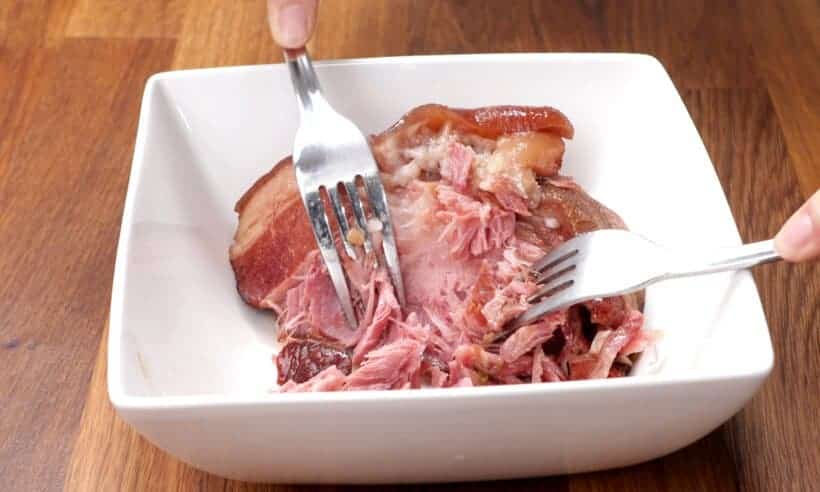 shred pork hock  #AmyJacky #recipe