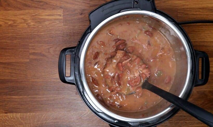 thicken red beans in Instant Pot  #AmyJacky #InstantPot #PressureCooker #recipe #beans