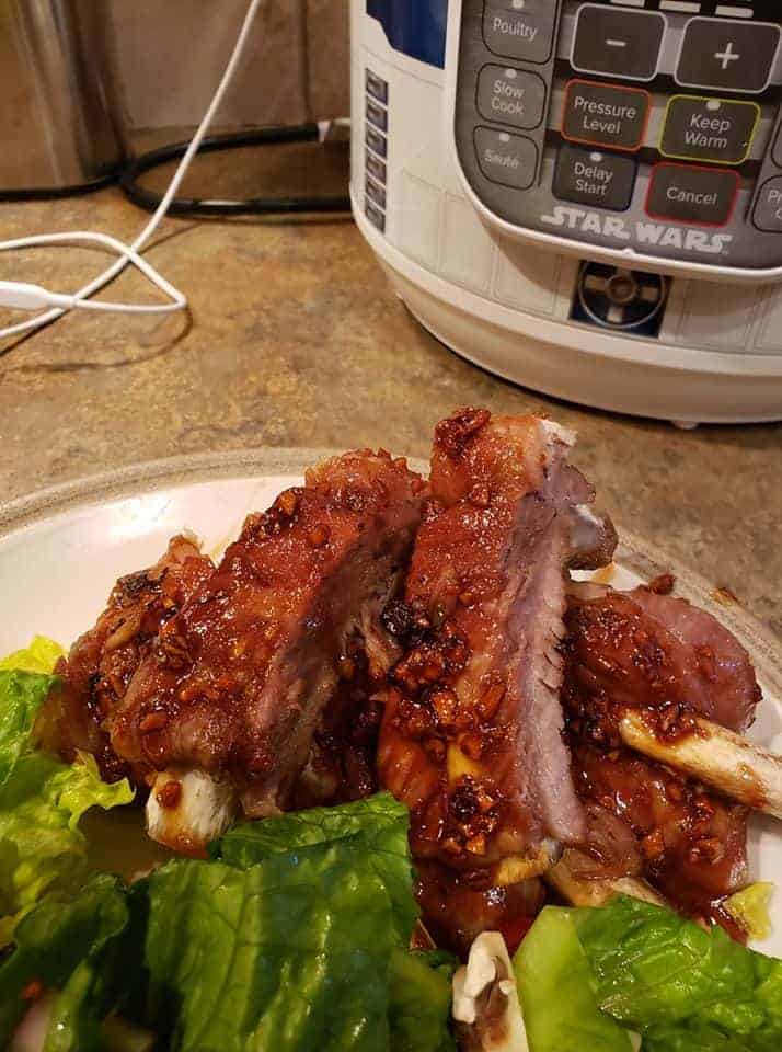 Instant Pot Honey Garlic Ribs Tested by Amy + Jacky