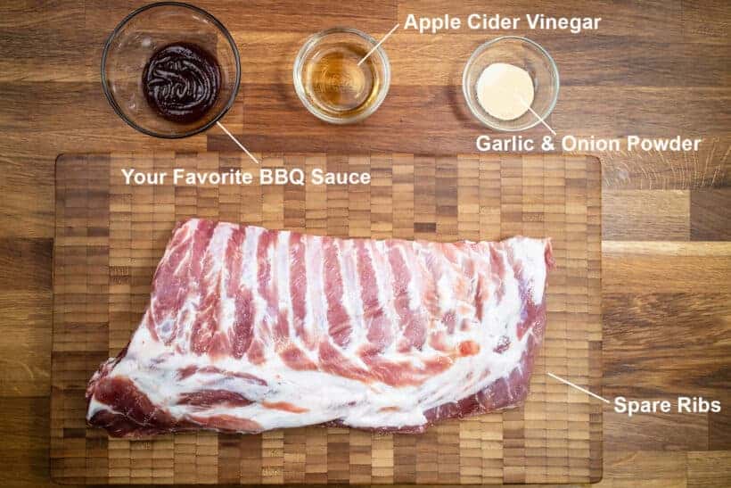 instant pot spare ribs ingredients  #AmyJacky #InstantPot #recipe #ribs #pork