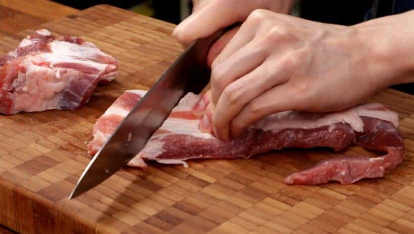 cut rib tips  #AmyJacky #recipe #ribs #pork