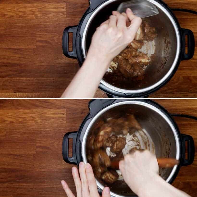 deglaze Instant Pot  #AmyJacky #recipe