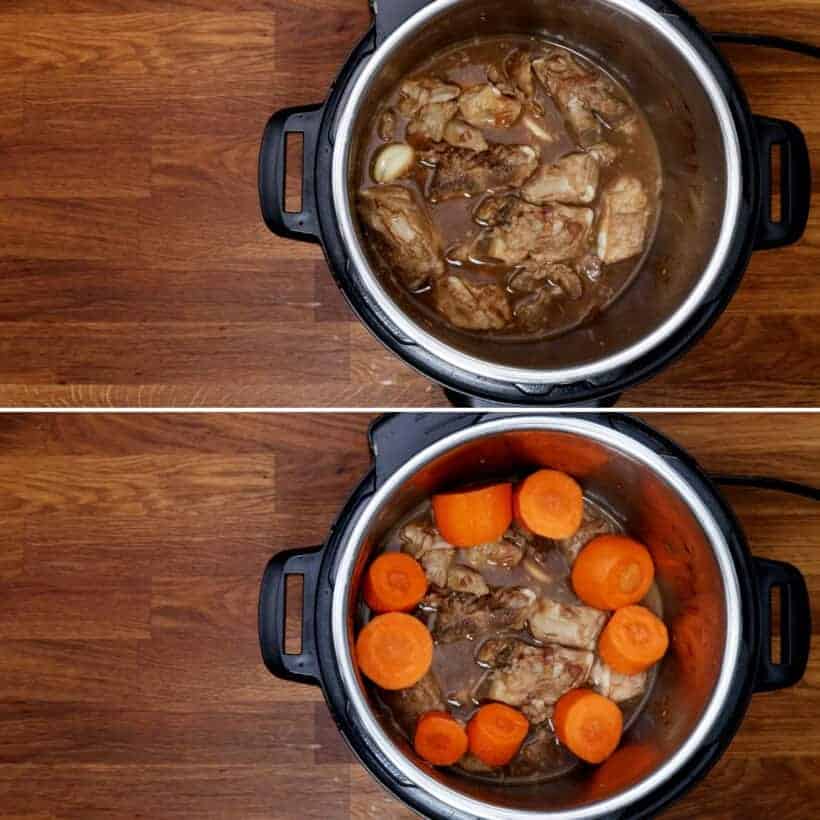 pressure cooker rib tips  #AmyJacky #InstantPot #recipe #pork #ribs