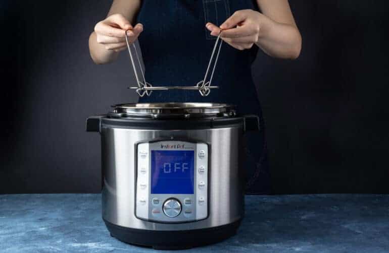Home Kitchen Steamer Rack Stainless Steel Pot Trivet Cookware pressure cooker 