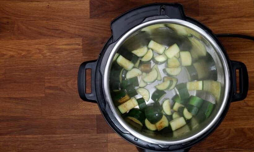 sauteed zucchini in Instant Pot  #AmyJacky #InstantPot #recipe