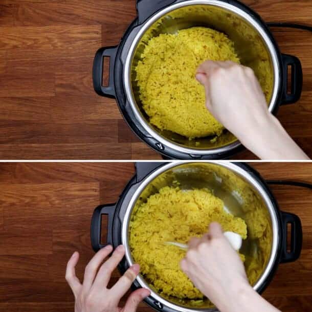 Instant Pot Yellow Rice Tested by Amy + Jacky