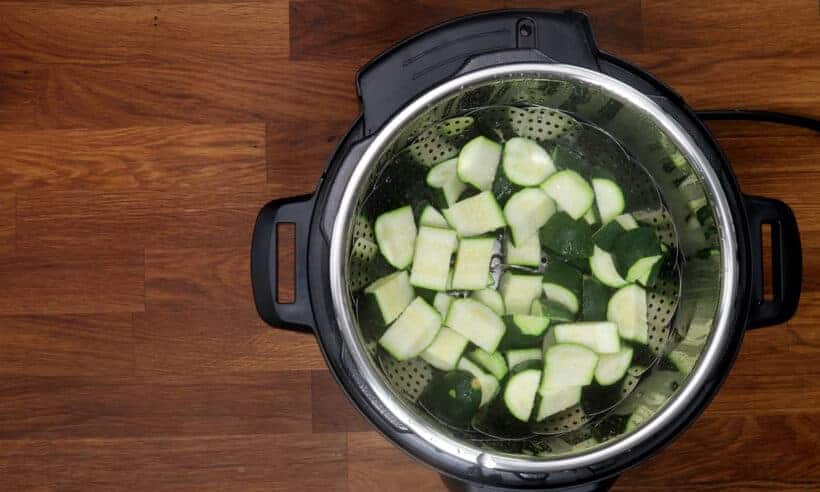 zucchini in Instant Pot  #AmyJacky #InstantPot