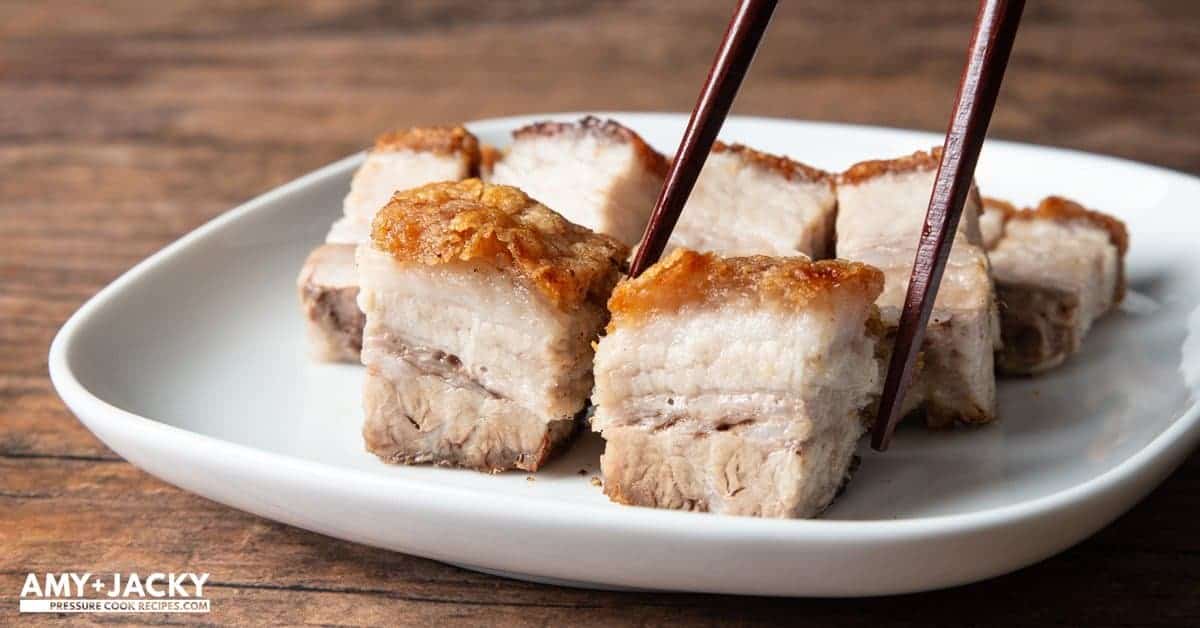 Crispy Oven Roasted Pork Belly - Sugar Salt Magic