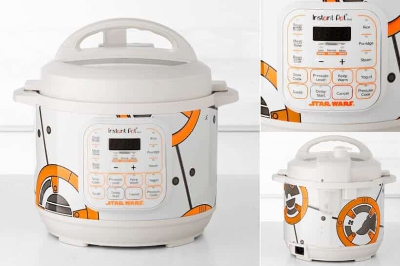 Star Wars BB-8 and R2-D2 Instant Pots at Williams Sonoma