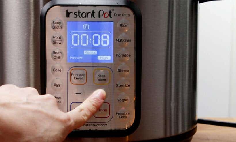 instant pot pressure cooker high pressure 8 minutes  #AmyJacky #InstantPot