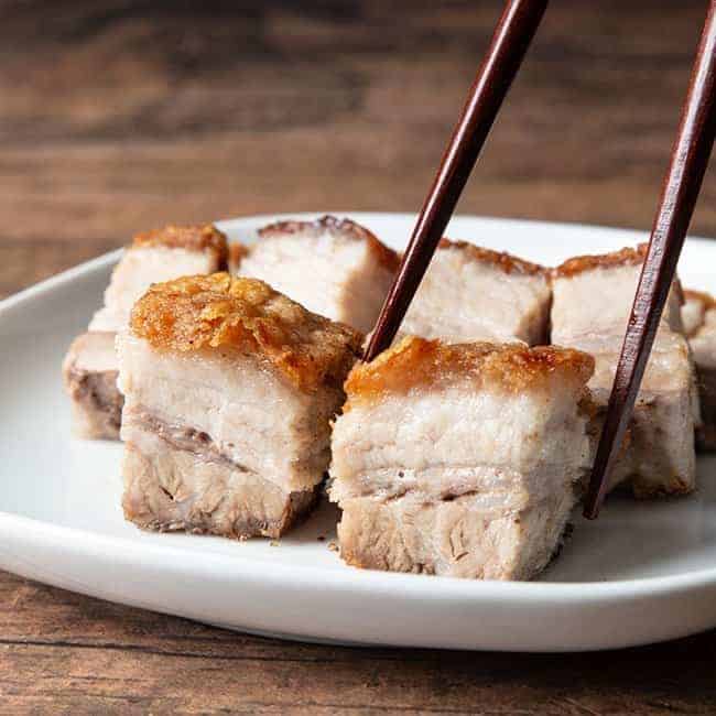 instant pot air fryer recipes: pork belly