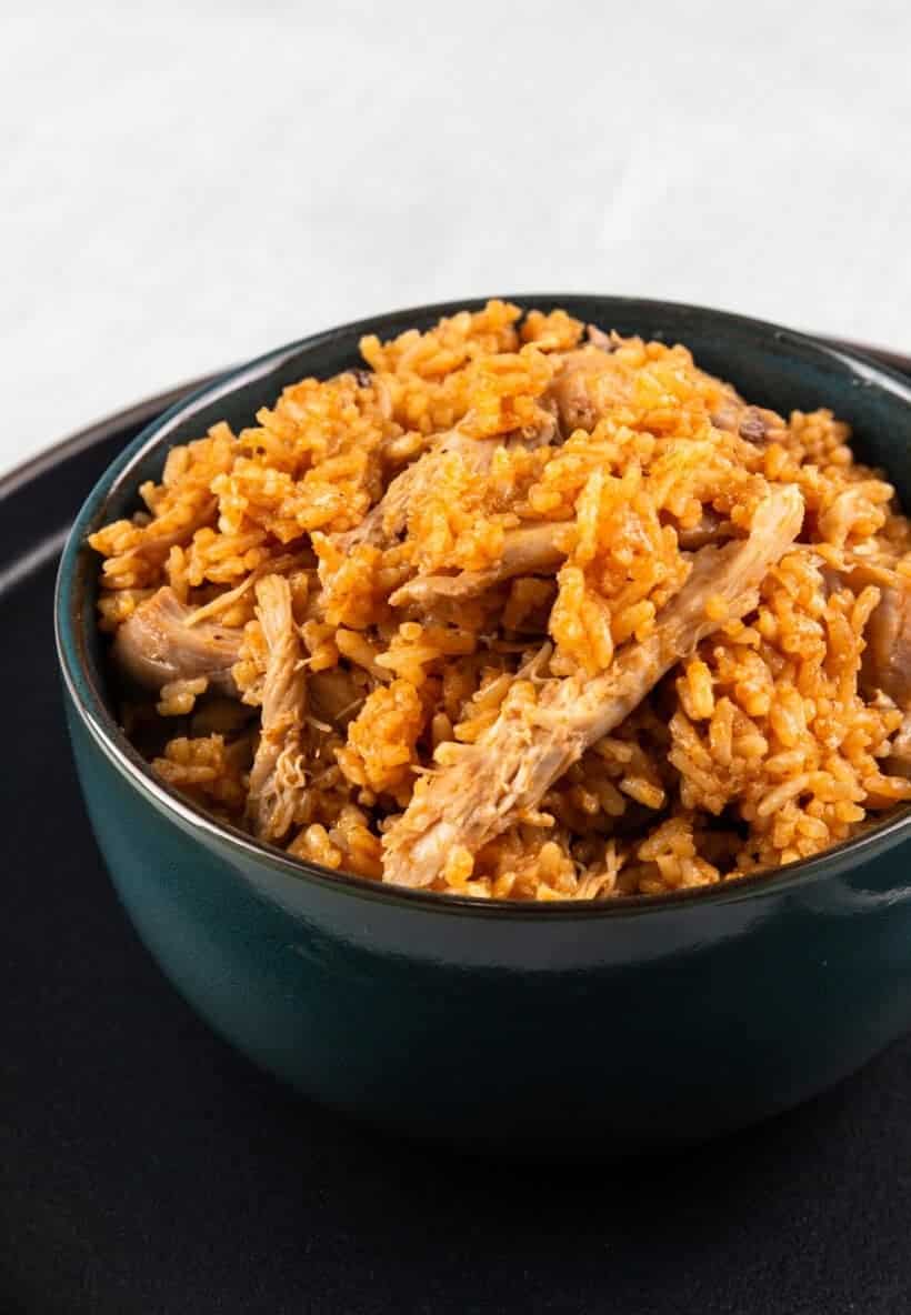 Super Easy Instant Pot Spanish Rice - Beauty and the Bench Press