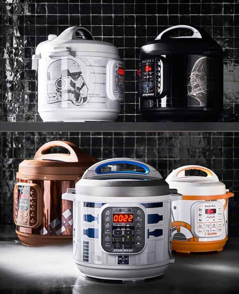 Star Wars Instant Pot Special Collection Baby Yoda, R2D2, Chewbacca