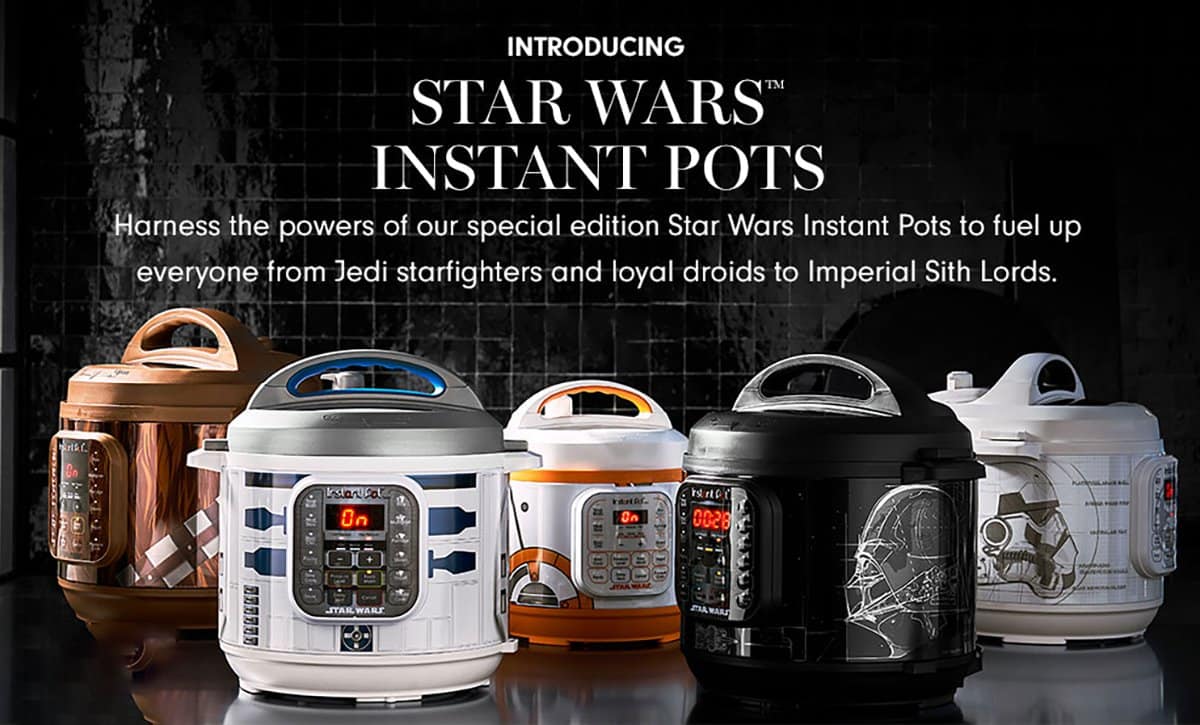 Instant Pot Star Wars 6qt Duo Little Bounty, Black