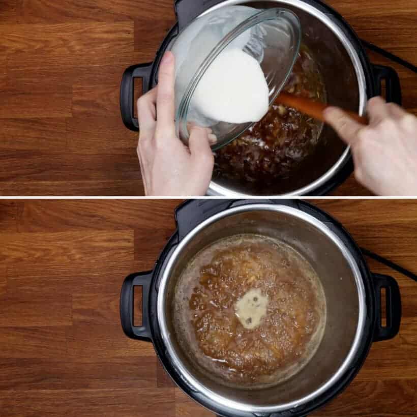 thicken gravy in Instant Pot