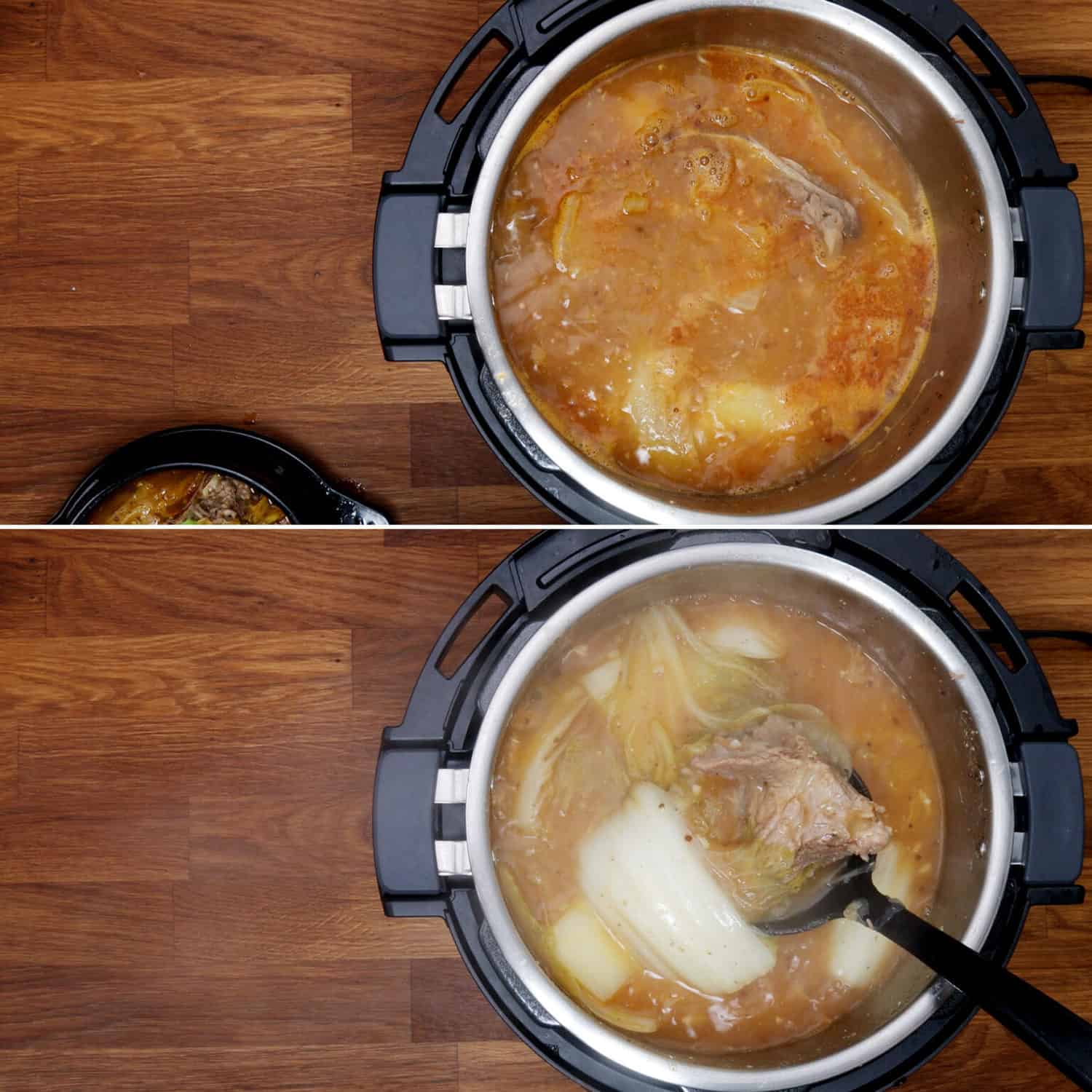Instant Pot Gamjatang (Korean Pork Bone Soup) Tested by Amy + Jacky