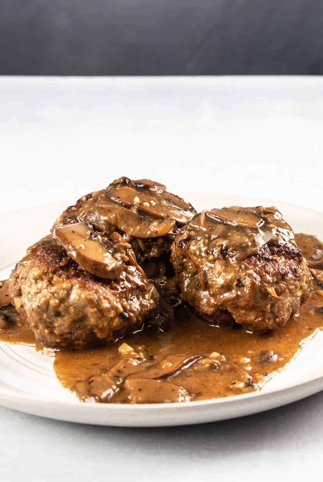 Instant Pot Salisbury Steak Tested by Amy + Jacky