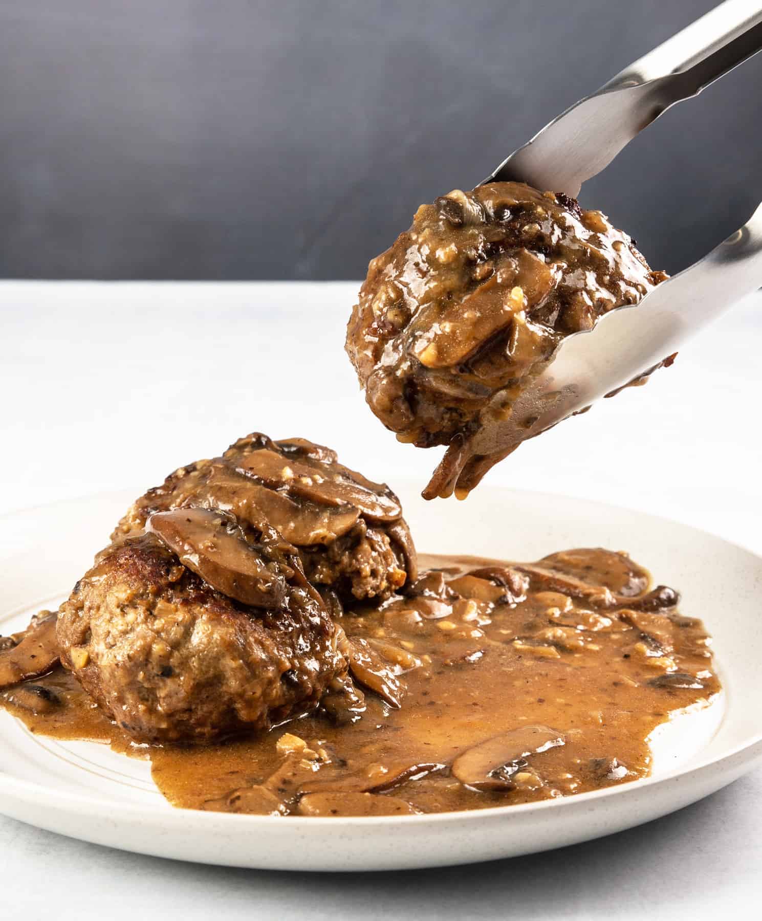 Instant Pot Salisbury Steak Tested by Amy + Jacky
