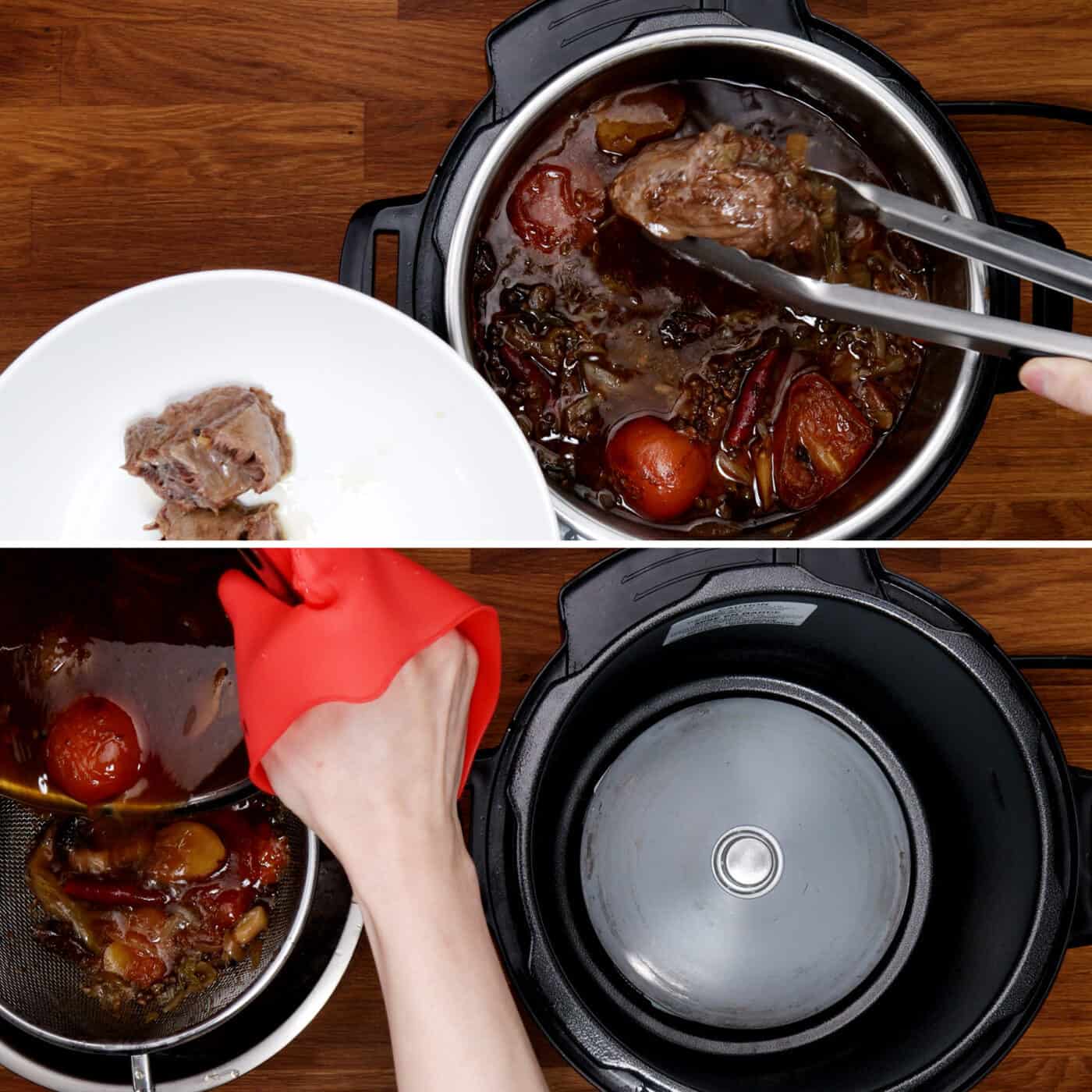 Beef Broth In The Instant Pot Instant Pot Beef Broth My Heavenly Hot