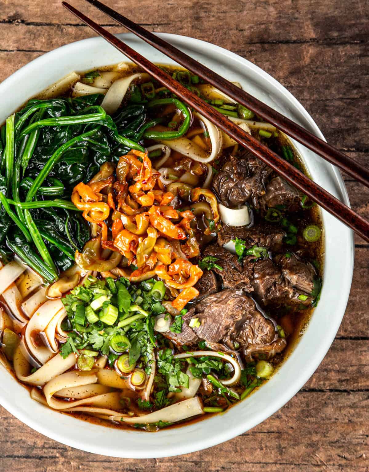 Instant Pot Taiwanese Beef Noodle Soup Tested by Amy + Jacky