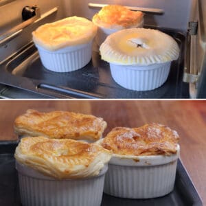 air fryer chicken pot pie