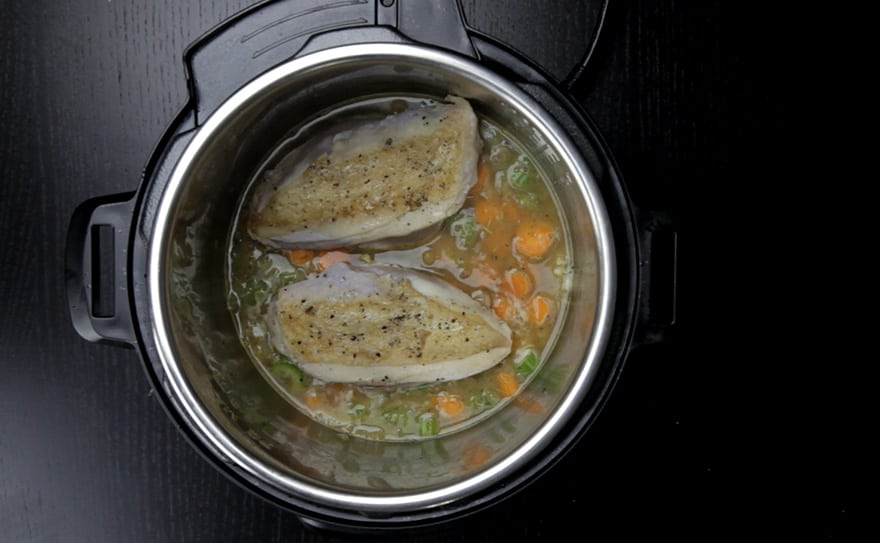 Instant Pot Chicken and Garlic Gravy - Tested by Amy + Jacky